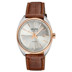 Gevril Five Points Automatic Silver Dial Men's Watch 48700A