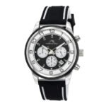 Porsamo Bleu Arthur Chronograph Quartz Black Dial Men's Watch 1092BARR