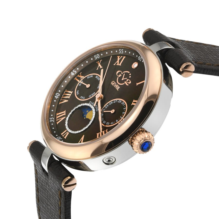 GV2 by Gevril Florence Quartz Diamond Ladies Watch 12511.L - Image 2