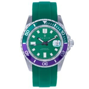 Nautis Interceptor Quartz Green Dial Men's Watch 19161G-H