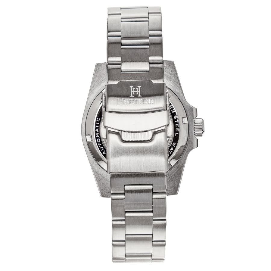 Heritor Luciano Automatic Black Dial Men's Watch HERHS1501 - Image 2