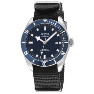 Gevril Yorkville Automatic Blue Dial Men's Watch 48601N