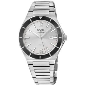Gevril High Line Automatic Silver Dial Men's Watch 48404B