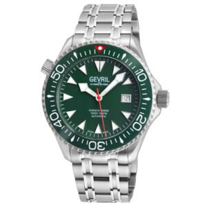 Gevril Hudson Yards Automatic Green Dial Men's Watch 48806