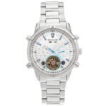 Heritor Wilhelm Silver-tone Dial Men's Watch HERHS2101