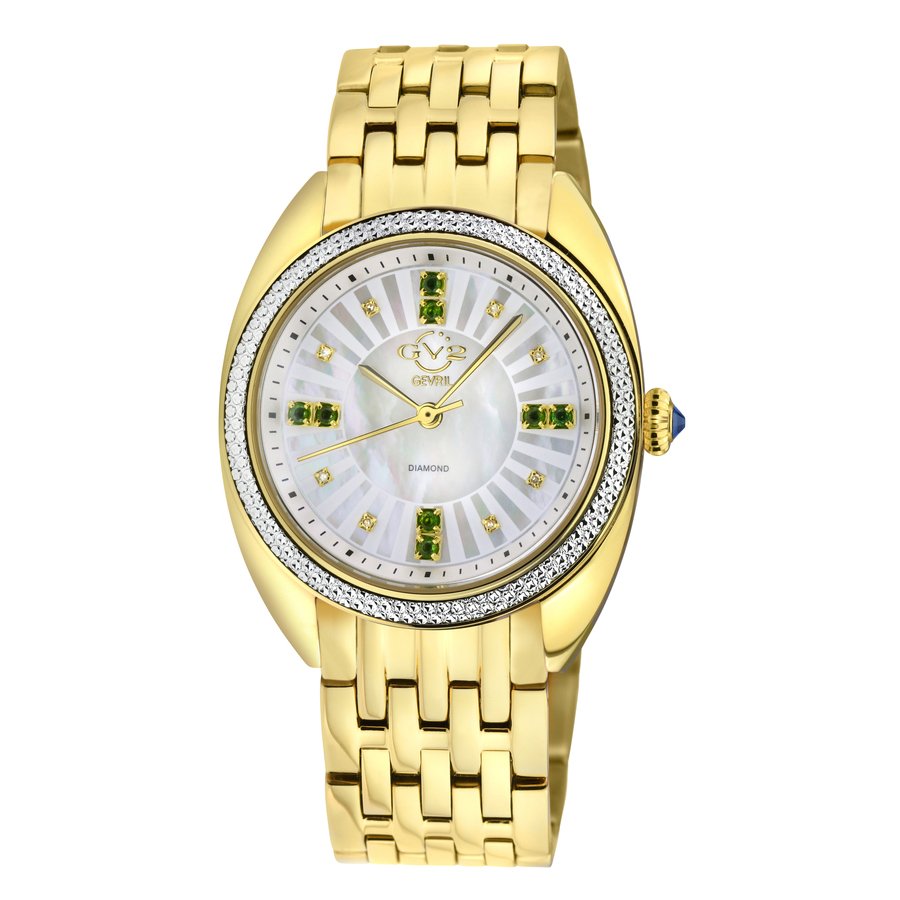 GV2 by Gevril Palermo Quartz Diamond Ladies Watch 13105B