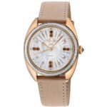 GV2 by Gevril Palermo Diamond Mother of Pearl Dial Ladies Watch 13103