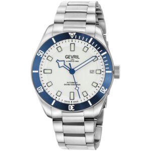 Gevril Yorkville White Dial Men's Watch 48613B