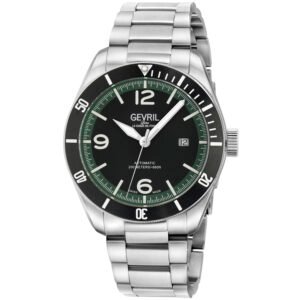 Gevril Yorkville Black Dial Men's Watch 48610B