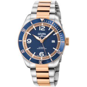 Gevril Yorkville Blue Dial Men's Watch 48614B
