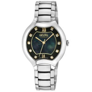 Gevril Lugano Mother of Pearl Dial Ladies Watch 11047B