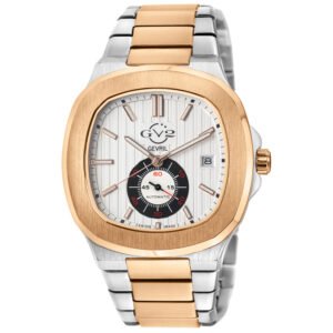 GV2 by Gevril Potente White Dial Men's Watch 18303B