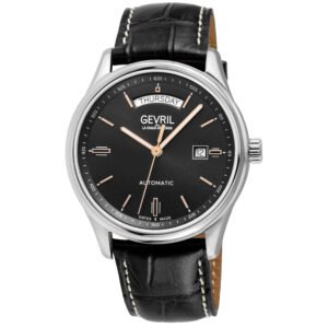 Gevril Excelsior Automatic Black Dial Men's Watch 48200