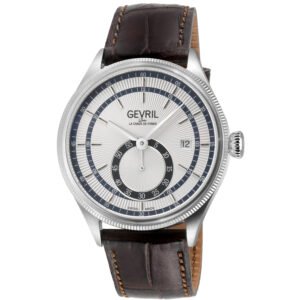 Gevril Empire Automatic White Dial Men's Watch 48101