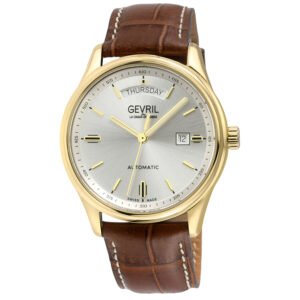 Gevril Excelsior Automatic Silver Dial Men's Watch 48203