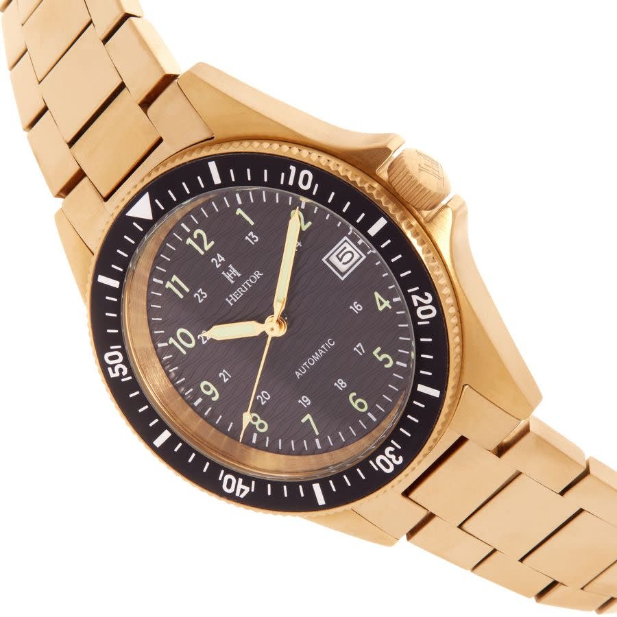 Heritor Calder Black Dial Men's Watch HERHS2802 - Image 3