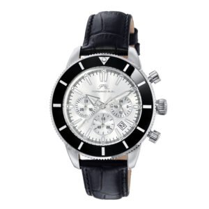 Porsamo Bleu Brandon Chronograph Quartz Silver Dial Men's Watch 1012BBRL