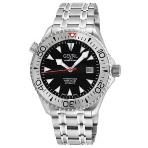 Gevril Hudson Yards Black Dial Men's Watch 48820