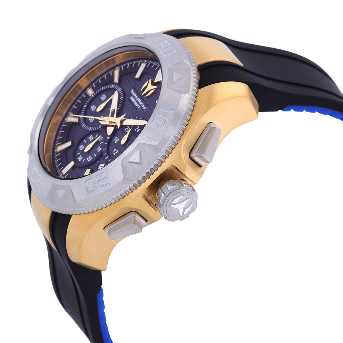 Technomarine UF6 Chronograph Quartz Black Dial Men's Watch TM-622005 - Image 2