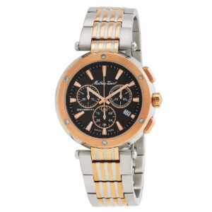 Mathey-Tissot Neptune Chrono Chronograph Quartz Black Dial Men's Watch H912CHRN