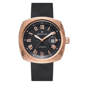 Heritor Davenport Black Dial Men's Watch HERHS3205