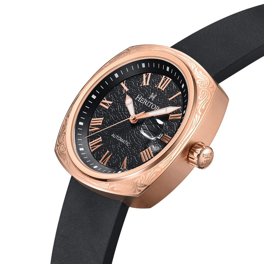 Heritor Davenport Black Dial Men's Watch HERHS3205 - Image 2