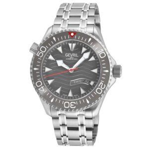 Gevril Hudson Yards Automatic Grey Dial Men's Watch 48834B