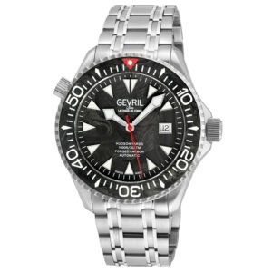 Gevril Hudson Yards Automatic Black Dial Men's Watch 48850B