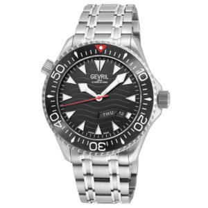 Gevril Hudson Yards Automatic Black Dial Men's Watch 48830B