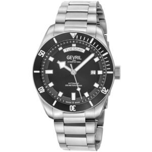 Gevril Yorkville Automatic Black Dial Men's Watch 48630B