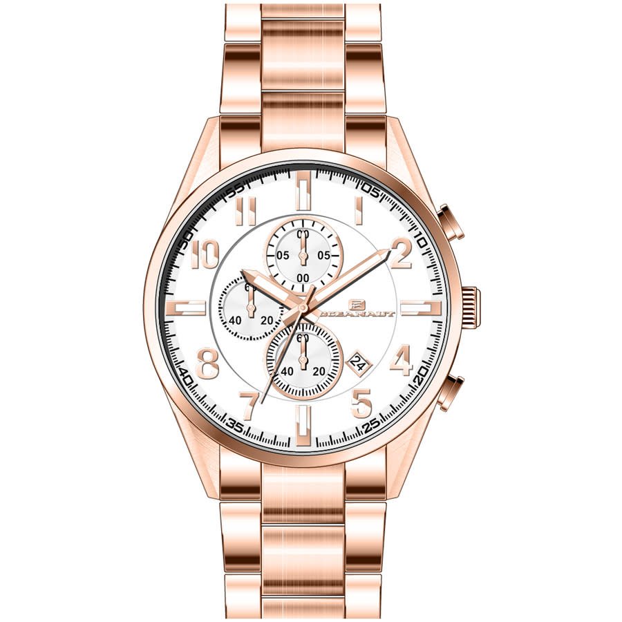 Oceanaut Escapade Chronograph Quartz Silver Dial Men's Watch OC5855