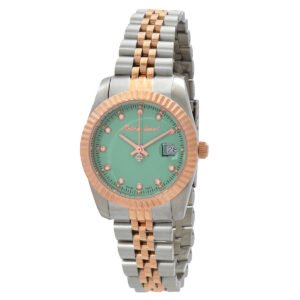 Mathey-Tissot Mathy III Quartz Green Dial Ladies Watch D810RV