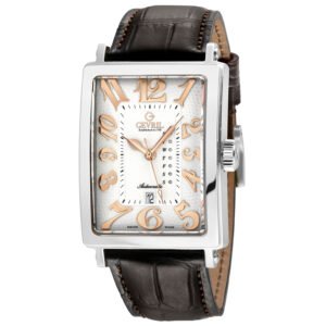Gevril Avenue Of Americas Automatic White Dial Men's Watch 15010