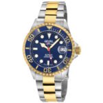 Gevril Wall Street Automatic Blue Dial Men's Watch 4766B