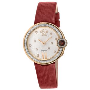 GV2 by Gevril Perugia White Dial Ladies Watch 14704