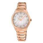 Gevril Morcote Diamond Mother of Pearl Dial Ladies Watch 10051B