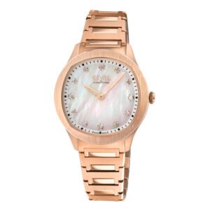 Gevril Morcote Diamond Mother of Pearl Dial Ladies Watch 10051B