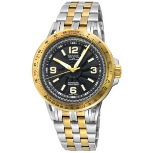 Gevril Wind Master Automatic Black Dial Men's Watch 49303B