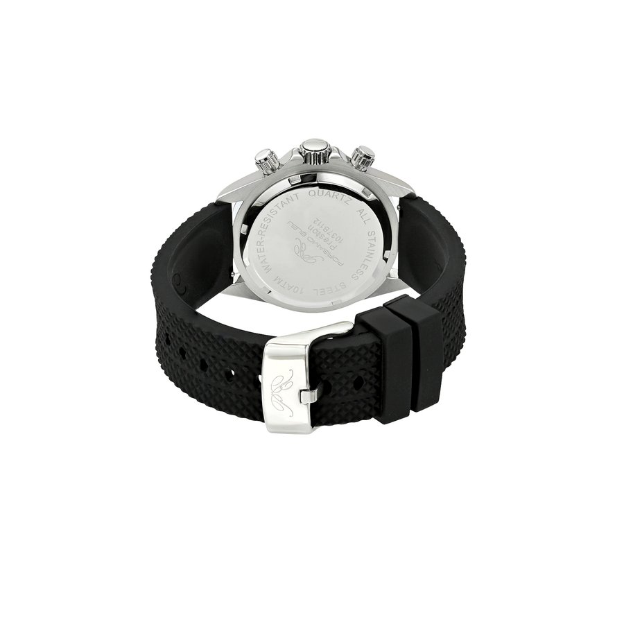 Porsamo Bleu Preston Sport Chronograph Quartz Black Dial Men's Watch 1037BPRR - Image 4