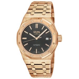 Gevril Gotham Automatic Black Dial Men's Watch 49406B