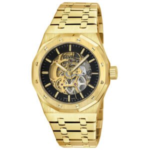 Gevril Gotham Automatic Black Dial Men's Watch 49420B