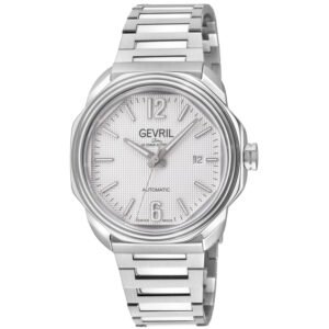 Gevril Roosevelt Automatic White Dial Men's Watch 46540B