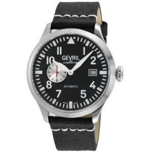 Gevril Vaughn Automatic Black Dial Men's Watch 43512