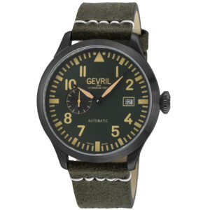 Gevril Vaughn Automatic Green Dial Men's Watch 43516