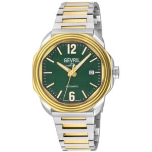 Gevril Roosevelt Automatic Green Dial Men's Watch 46542B