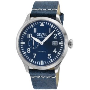 Gevril Vaughn Automatic Blue Dial Men's Watch 43513