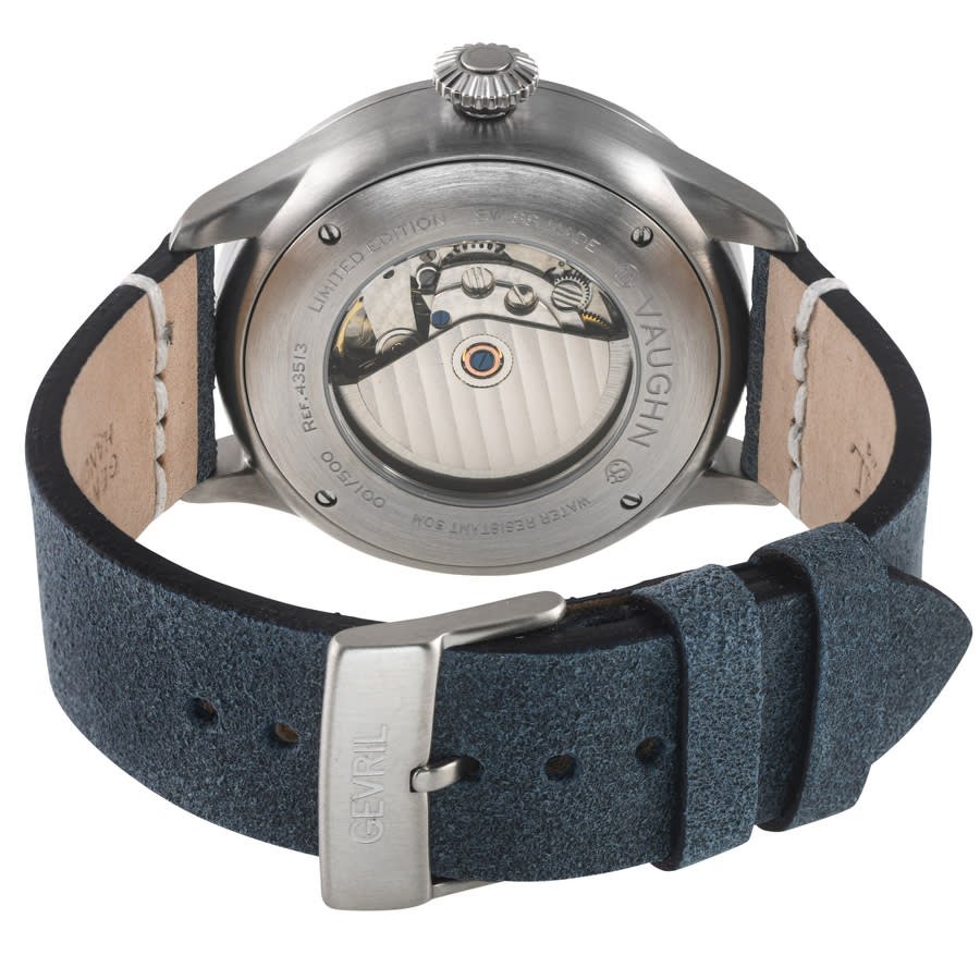 Gevril Vaughn Automatic Blue Dial Men's Watch 43513 - Image 2