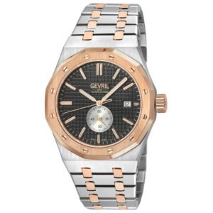 Gevril Gotham Automatic Black Dial Men's Watch 49411B