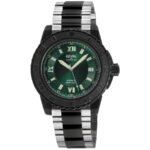 Gevril Seacloud Automatic Green Dial Men's Watch 31289B