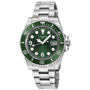 Haurex Italy Barracuda Automatic Green Dial Men's Watch 4A512UVV